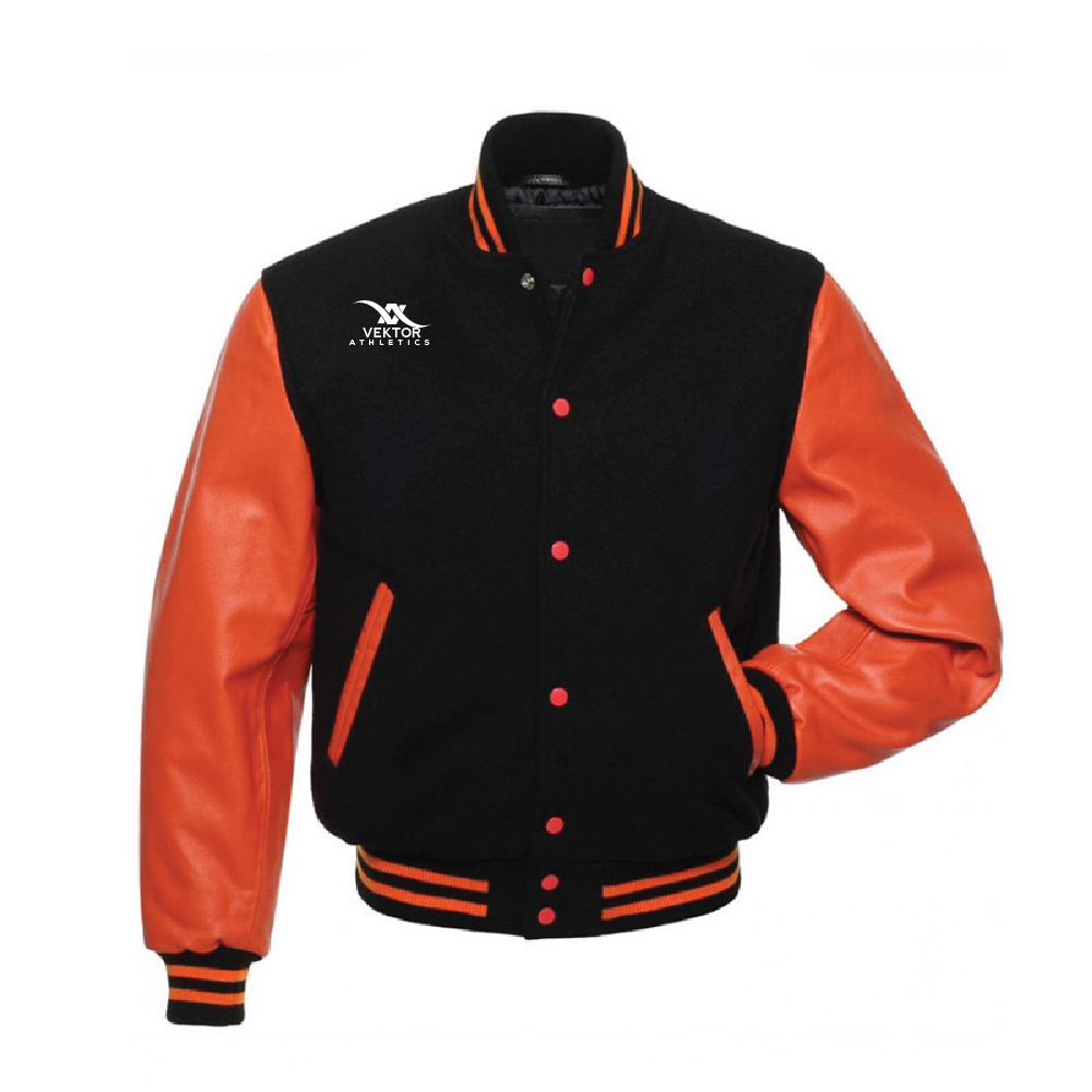 premium varsity jacket casual streetwear by Vektor Athletics