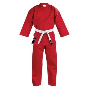 white karate suit manufactured by VektorAthletic