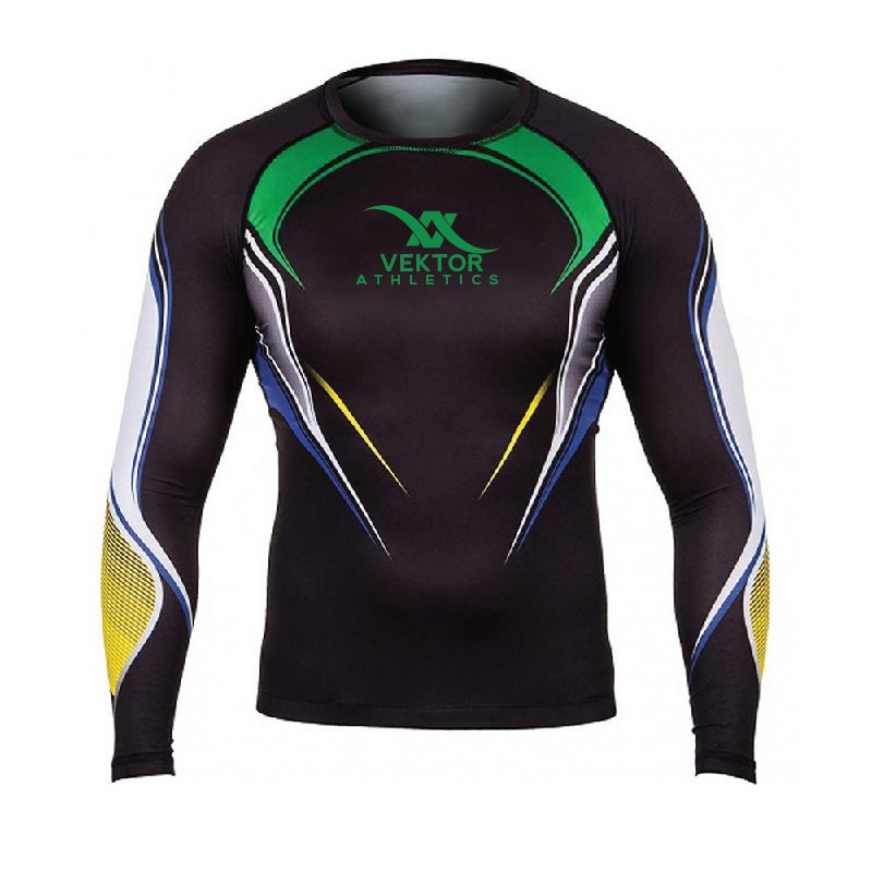 flexible polyester spandex rash guard fabric