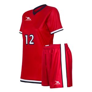 soccer uniform back side with player name number