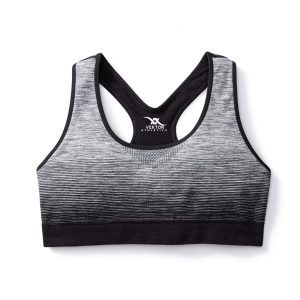 gym bra manufacturer sports bra front view